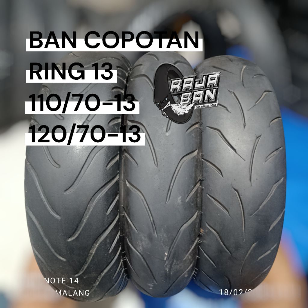 BAN DEPAN NMAX 110/70-13 120/70-13 IRC /maxxis copotan