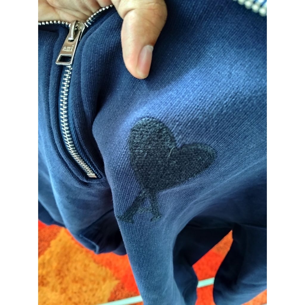 ami paris halfzip second