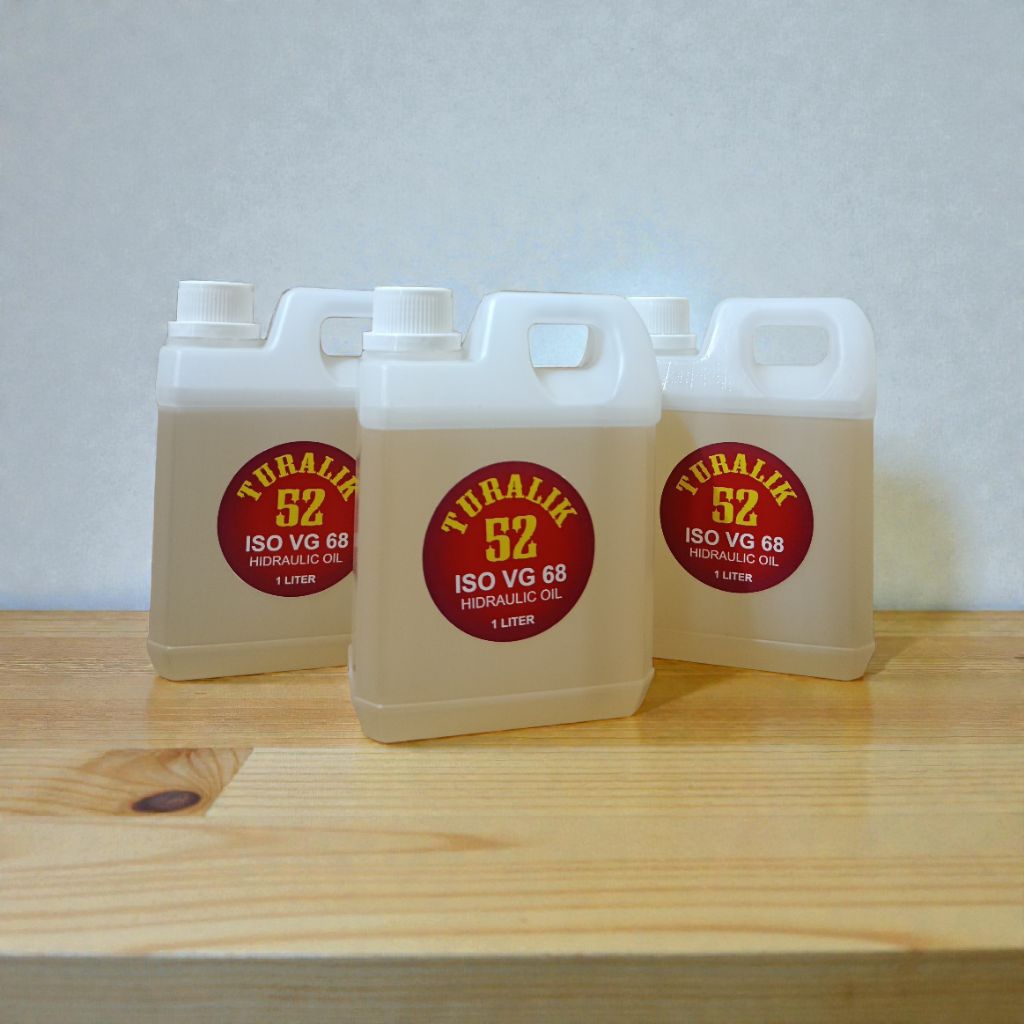 Oli Hidrolik SAE 10 PER 1 LITER Pompa Hidrolik ISO VG 68 Turalik 52 Literan Ecer 1 Liter Oli Hidroli