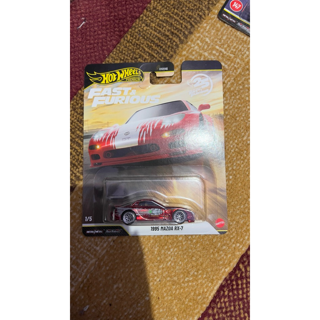 Hot Wheels Premium Chase Mazda Rx7 Fast & Furious