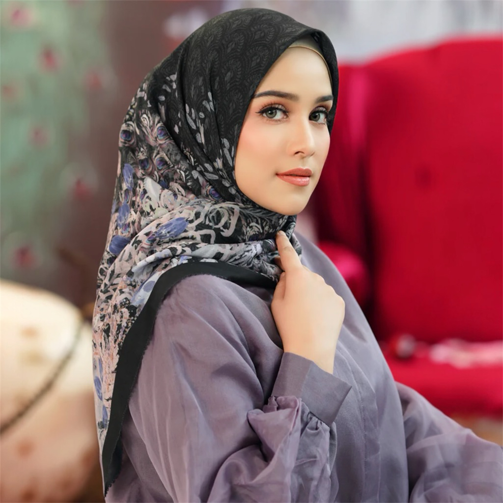 Buttonscarves Ederra Series Voile Square Hijab