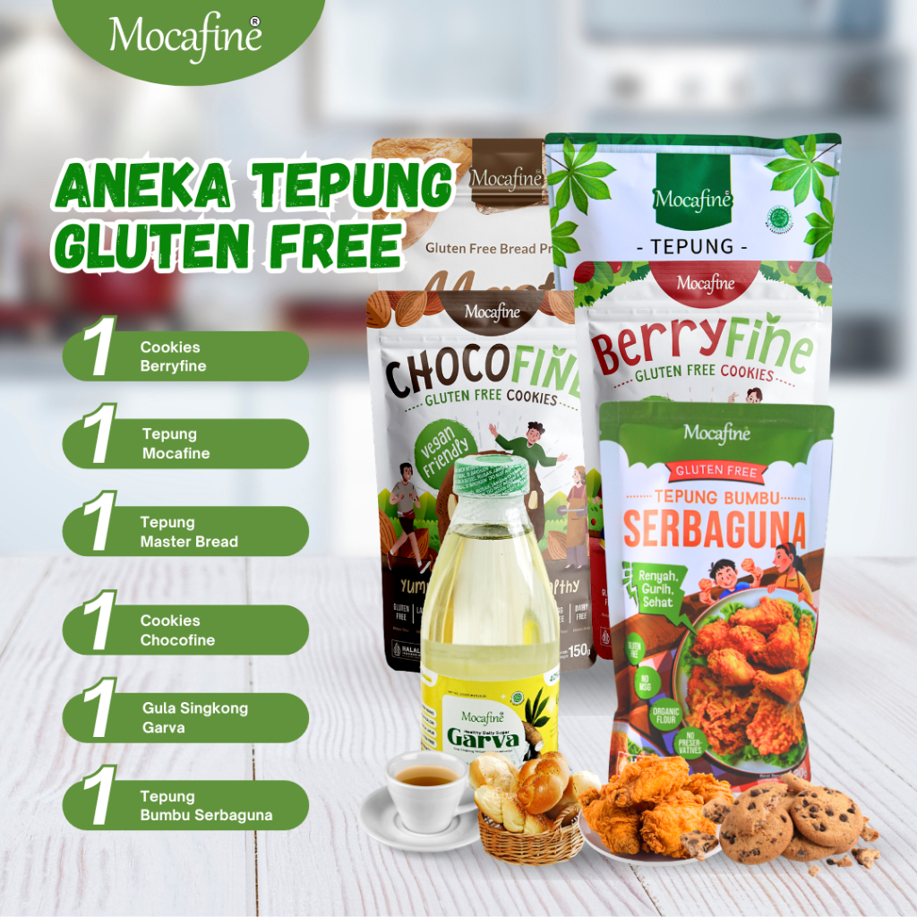 MOCAFINE - ALL GLUTEN FREE PRODUK