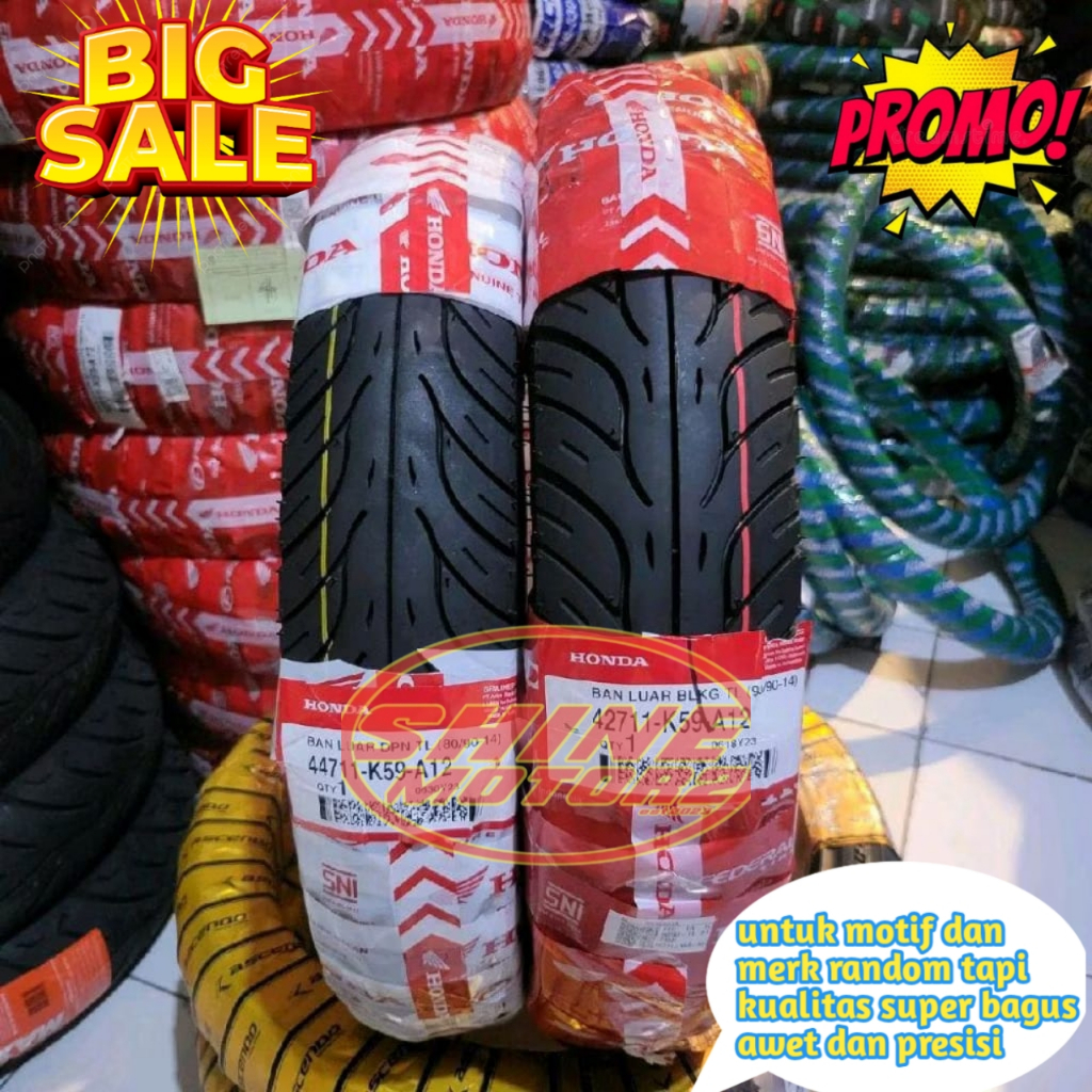 Ban Metik Tubeles Beat Vario Scoopy Merk federal Ring 14 Tubeles Berkualitas