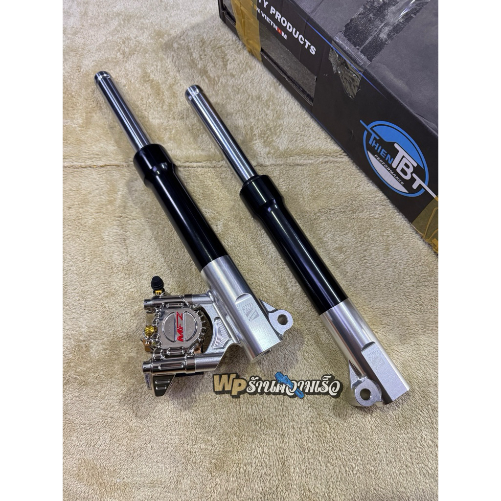 shock depan tbt untuk yamaha mio , 125z , fino , nouvo , soul , jupiter dll