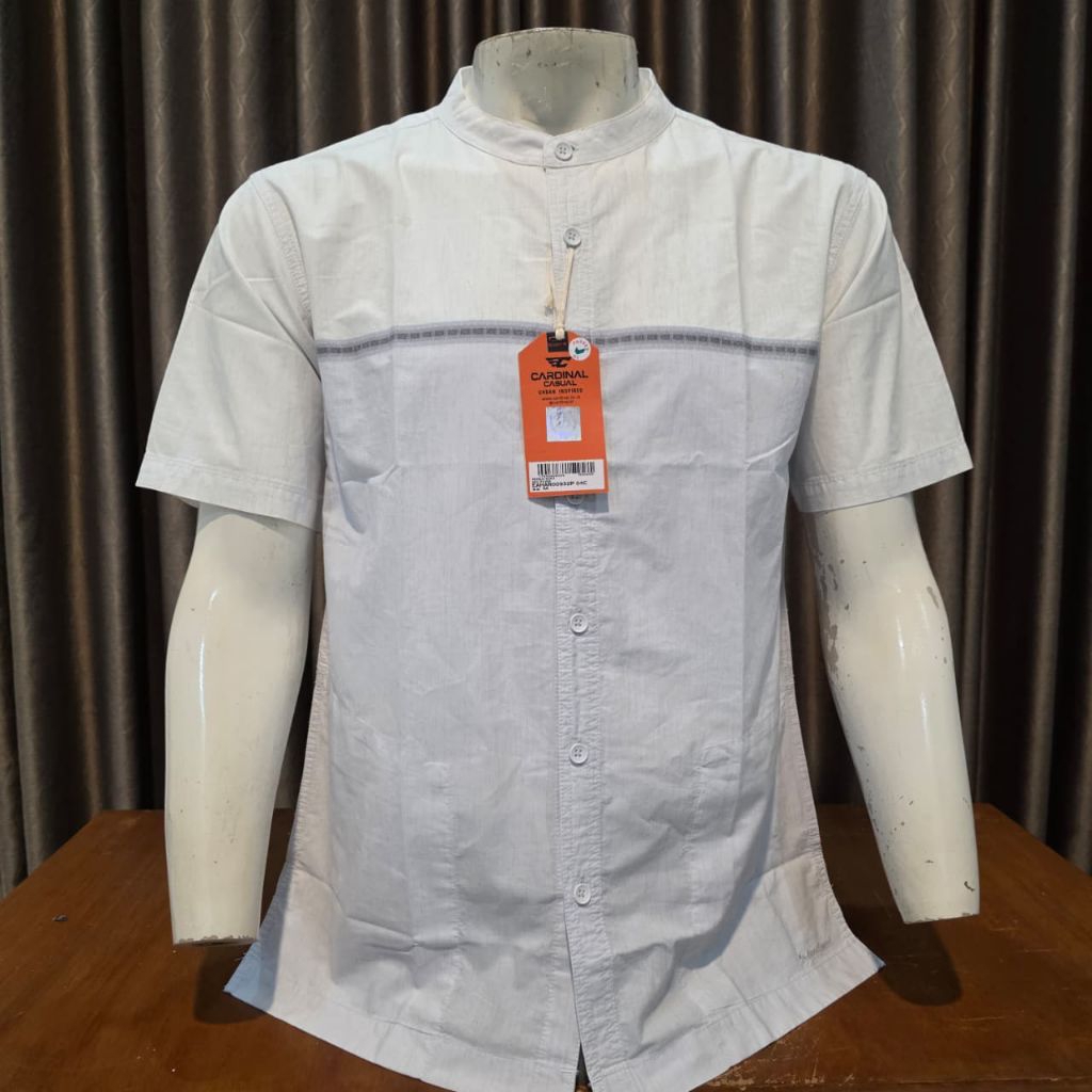 cardinal casual kemko pria cardinal casual original lengan pendek reguler fit