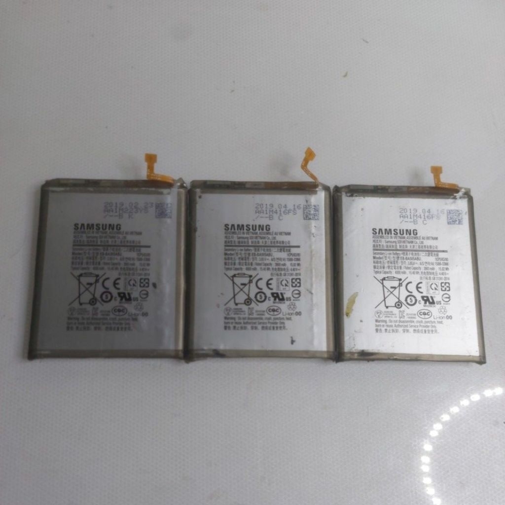 BATERAI SAMSUNG A50 A50S ORI BEKAS COPOTAN
