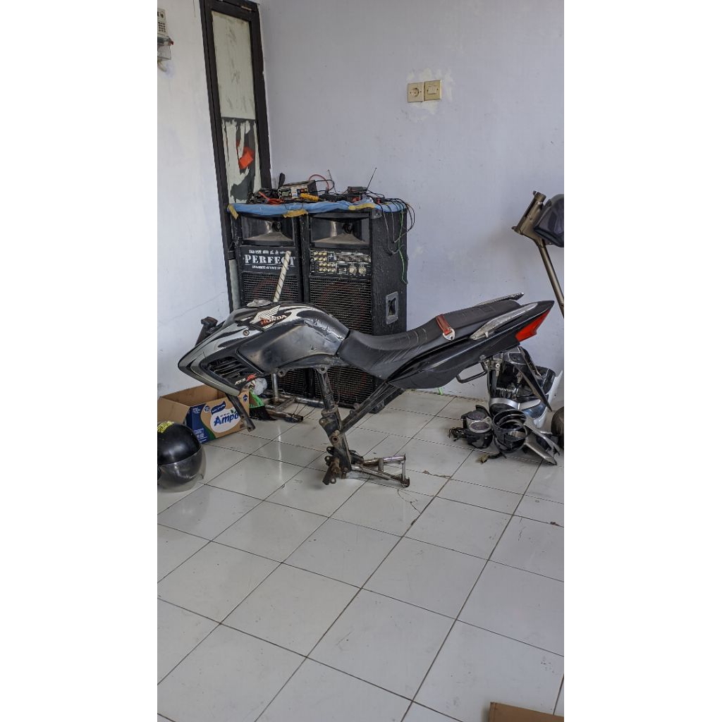 Body Set Rangka Tiger Revo Original Copotan Tirev Kondisi Bahan