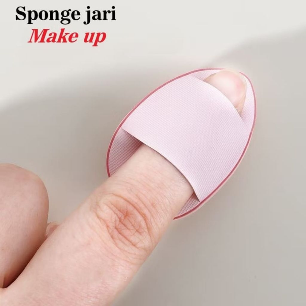 Cushion Mini Spons Jari Cushion Sponge Make Up Air Cushion Finger Sponge Wajah