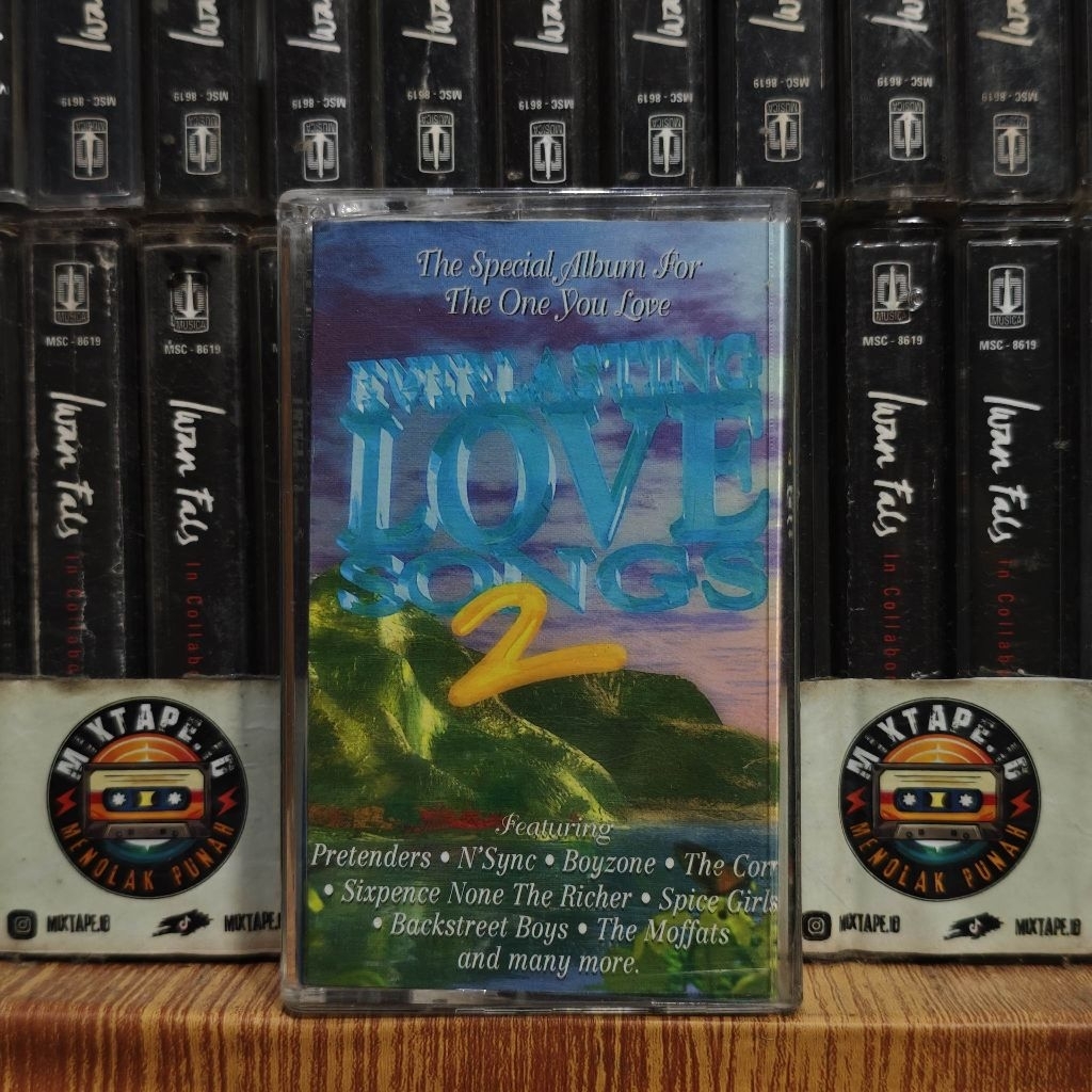 Kaset - Everlasting Love Songs 2 - Kompilasi Barat - Sixpence None The Richer, Boyzone, Backstreet B