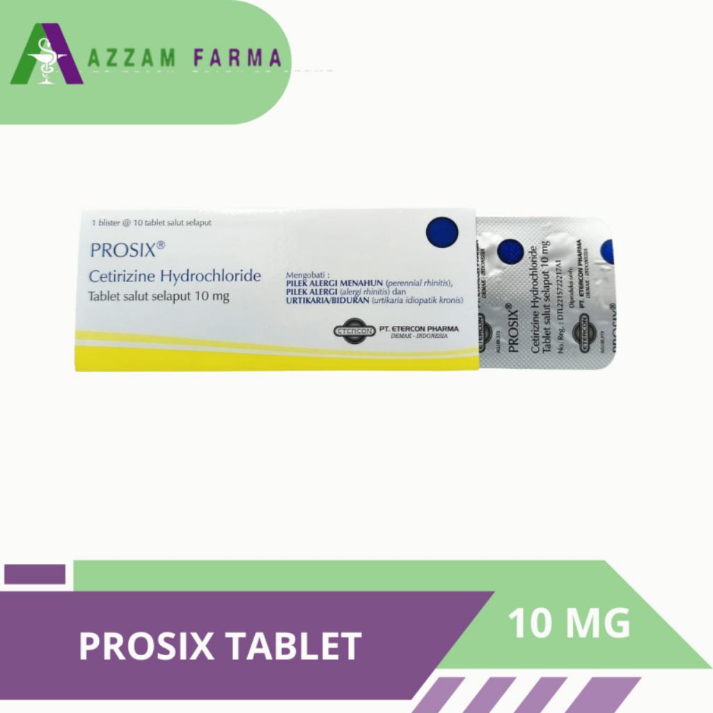 Prosix Tablet Obat Gatal & Alergi