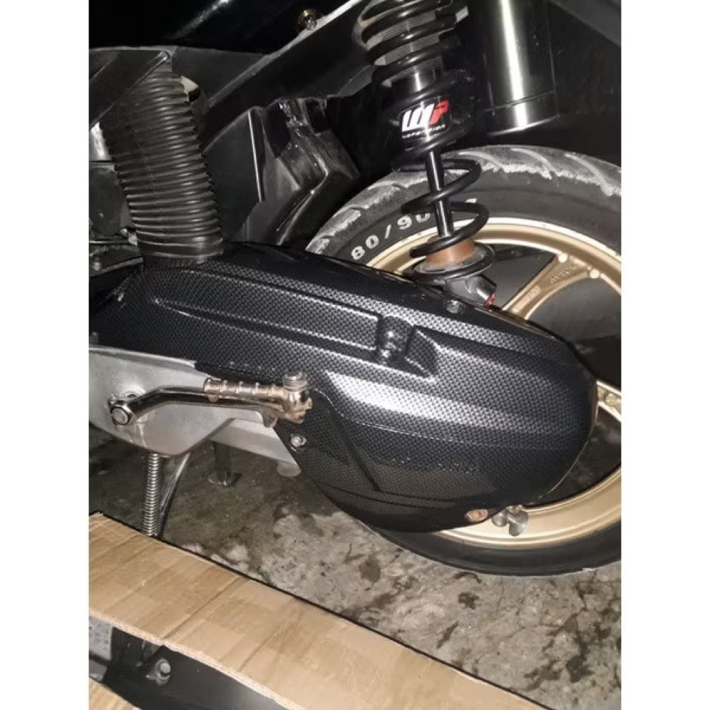 COVER CVT KARBON MIO SOUL KARBU PELINDUNG TUTUP CVT CARBON MIO SOUL KARBU MIO SOUL MX MIO SOUL LAMA