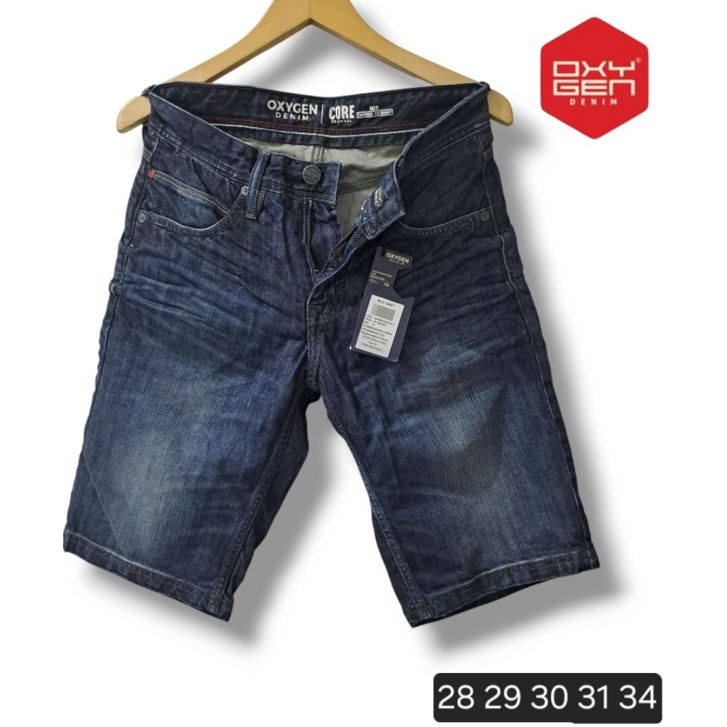 Celana Oxygen Pendek Denim Original 28-34