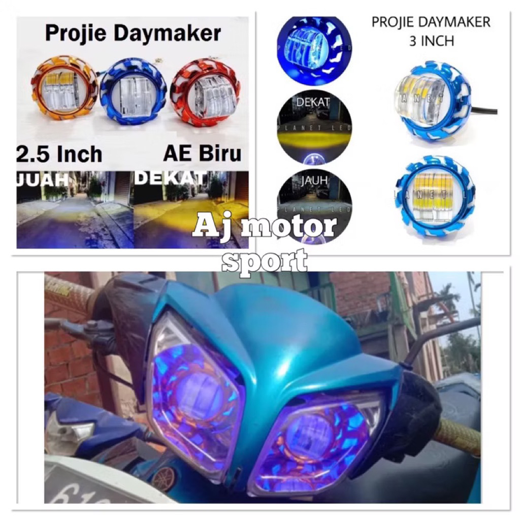 Reflektor Lampu Proji Daymaker Jupiter Z1 Injeksi