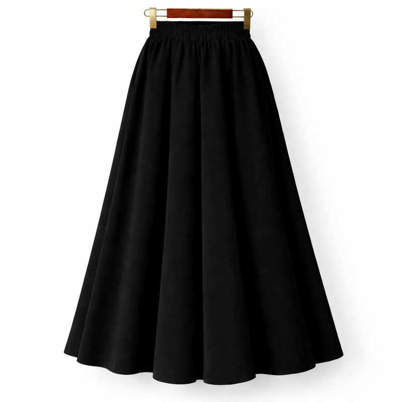 Bawahan Wanita Bahan WOLFIS Premium | Rok Kerja Lebar Polos High Waist Jumbo Tidak Menerawang Cocok Untuk Muslimah Kerja Kuliah by KaRINA