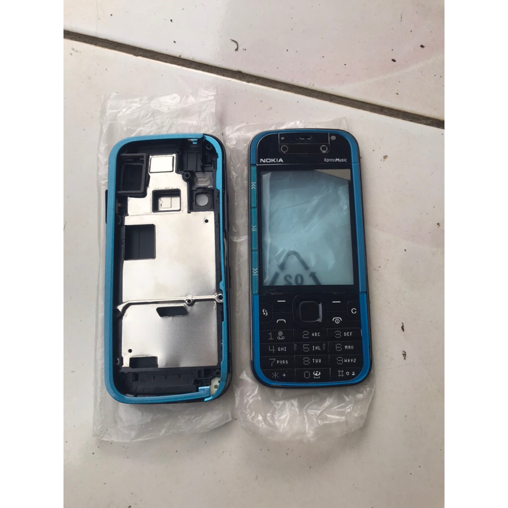 hosuing/casing nokia xpressmusic 5730 Biru