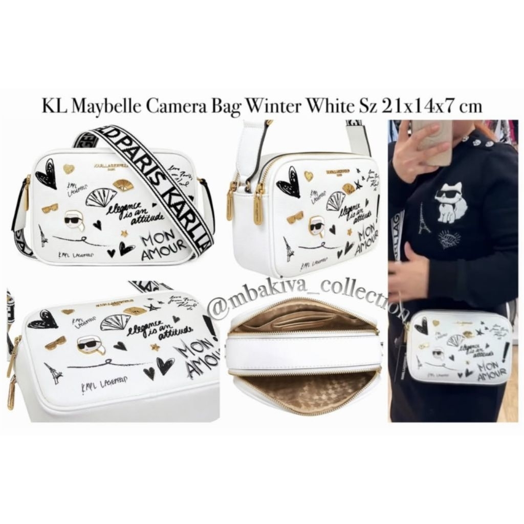 KL Maybelle Camera Bag Winter White