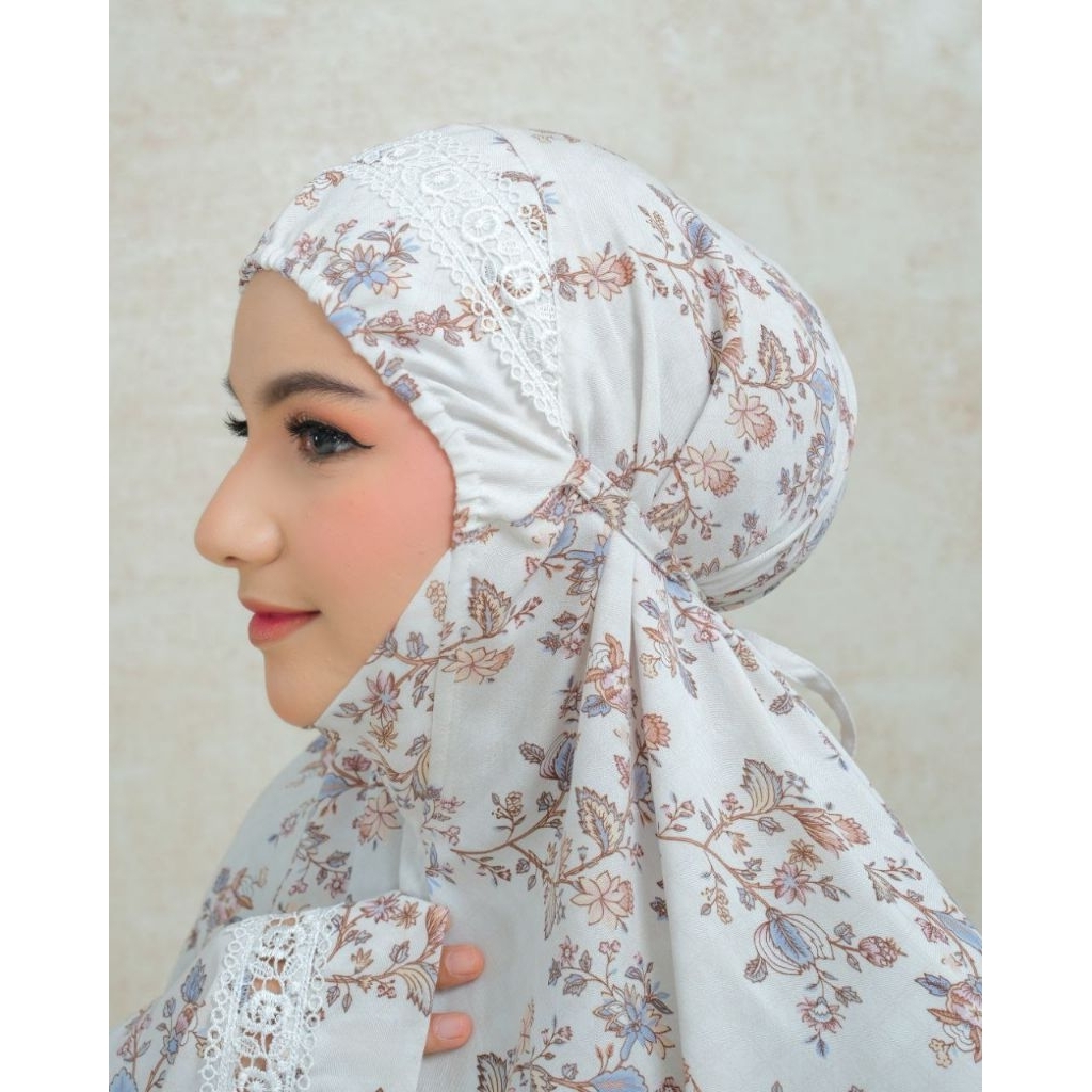 mukena rayon. zlatra Valencia Safiya