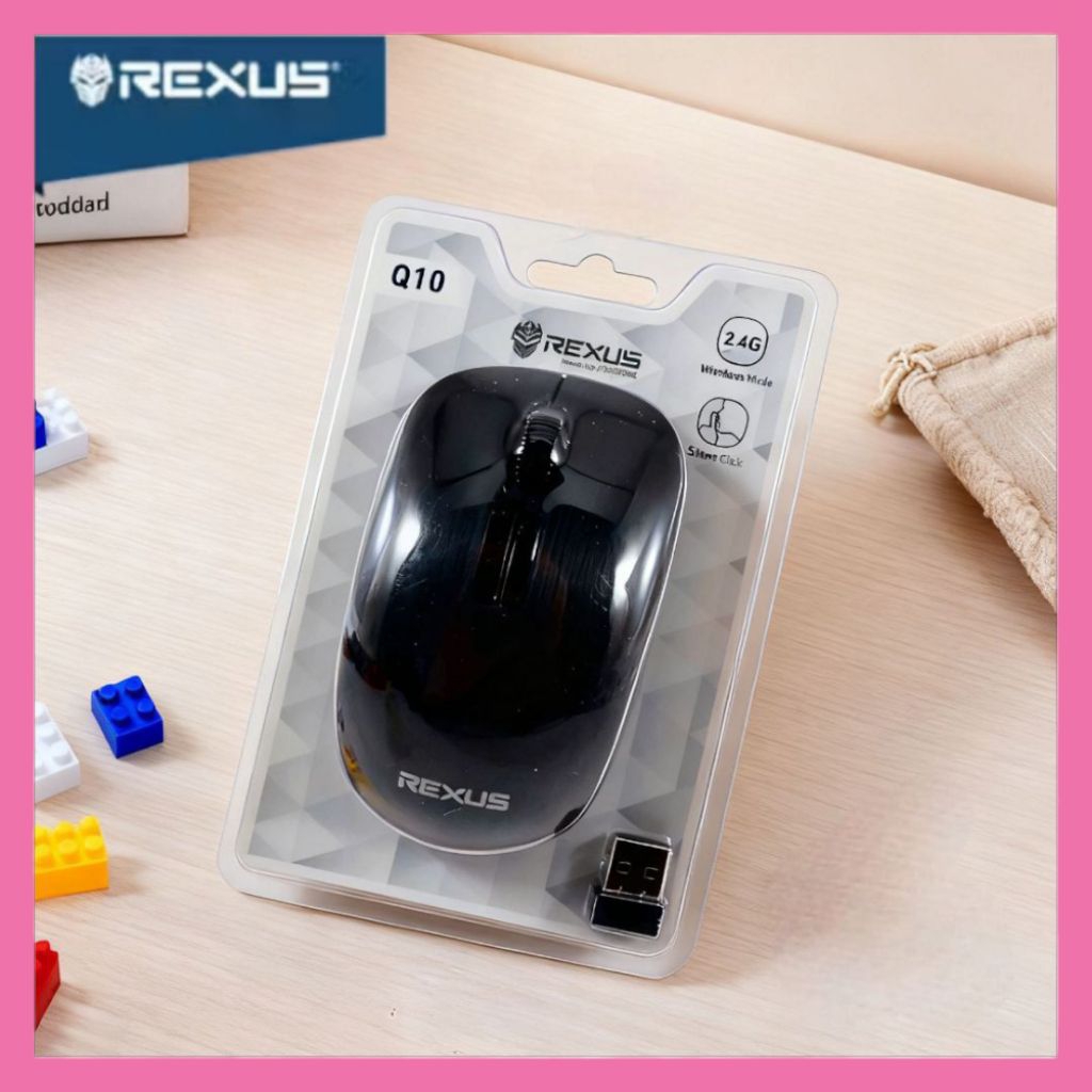 Mouse Wireless Rexus Office Q10 Silent Mouse