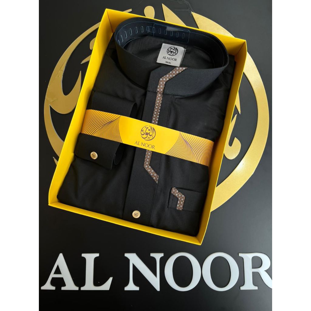 jubah al noor bahan katun premium