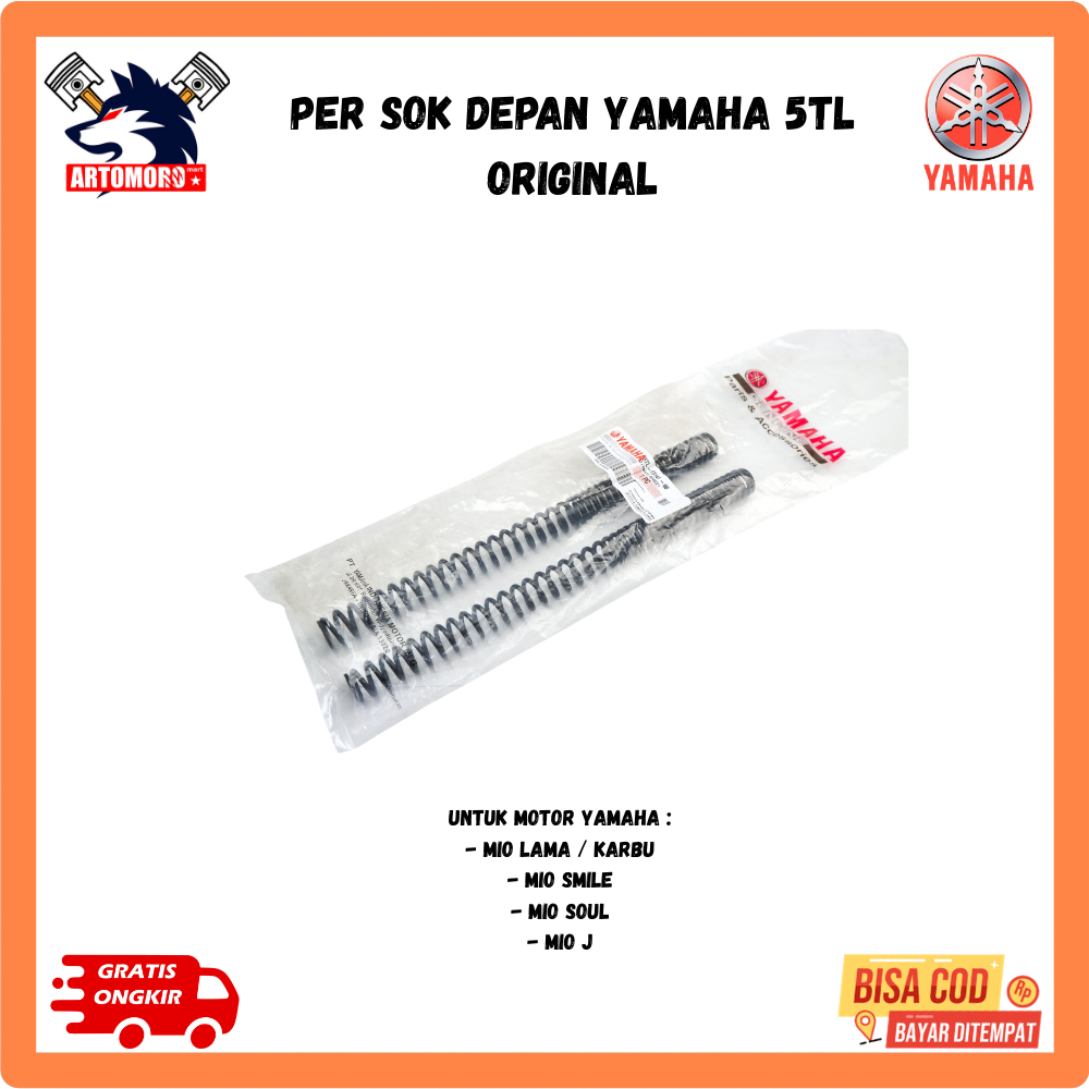 Ori per sok depan mio sporty 5TL-F3141-00 original