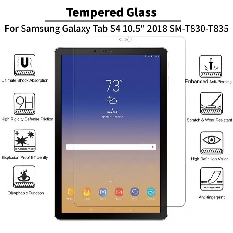 Antigores Samsung Tab S4 10.5"inch 2018 /T830 /T835 / anti gores samsung tab s4 / tempered glass sam