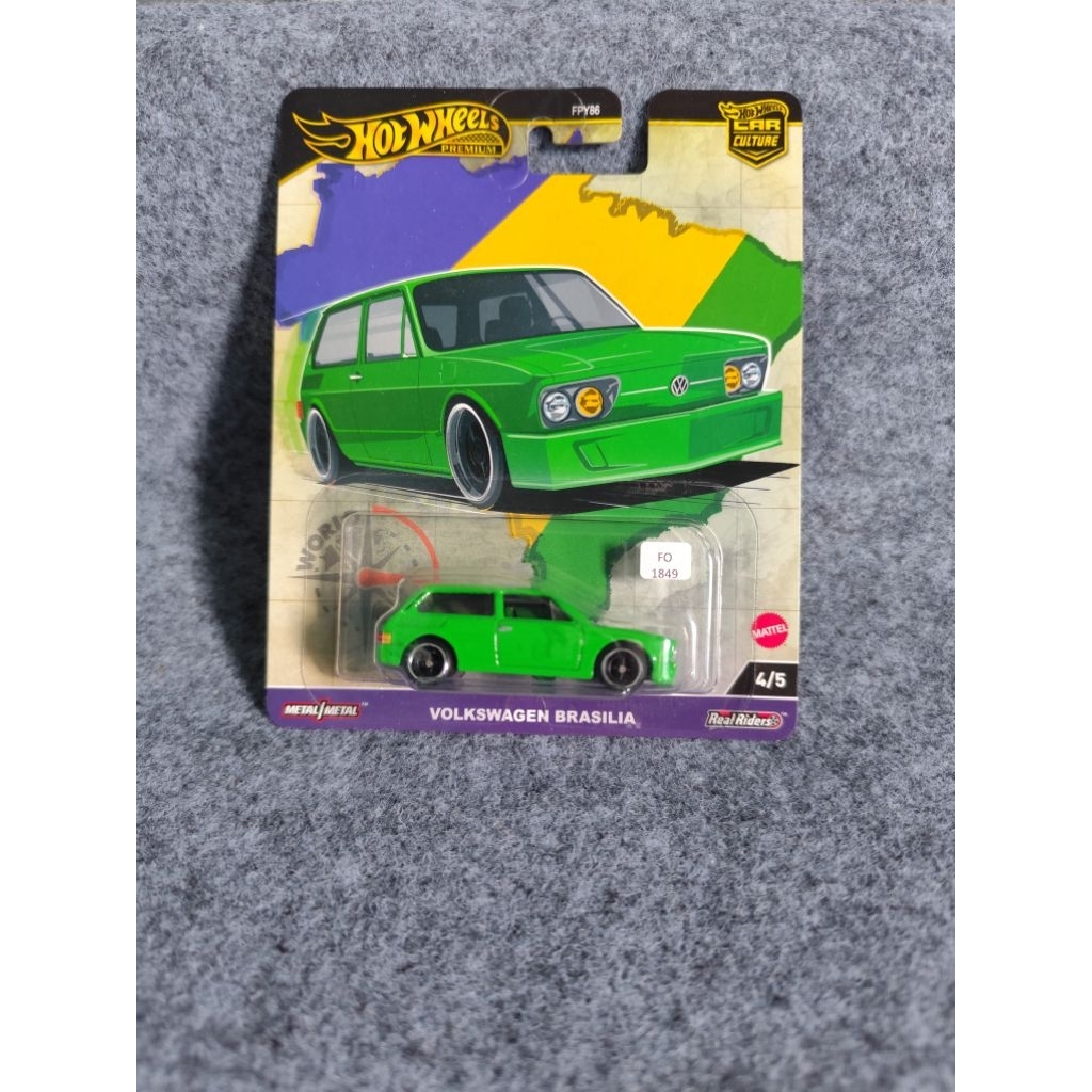 Hot Wheels - Premium World Tour Volkswagen Brasilia
