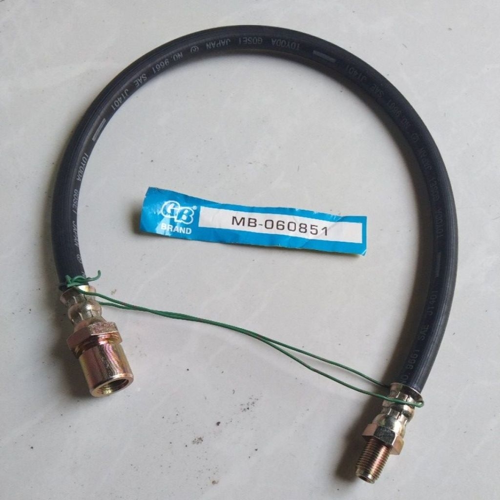 BRAKE HOSE/ SELANG REM MB-060851 BELAKANG MITSUBISHI COLT DIESEL FE 111 ORIGINAL Dibarang / Selang t