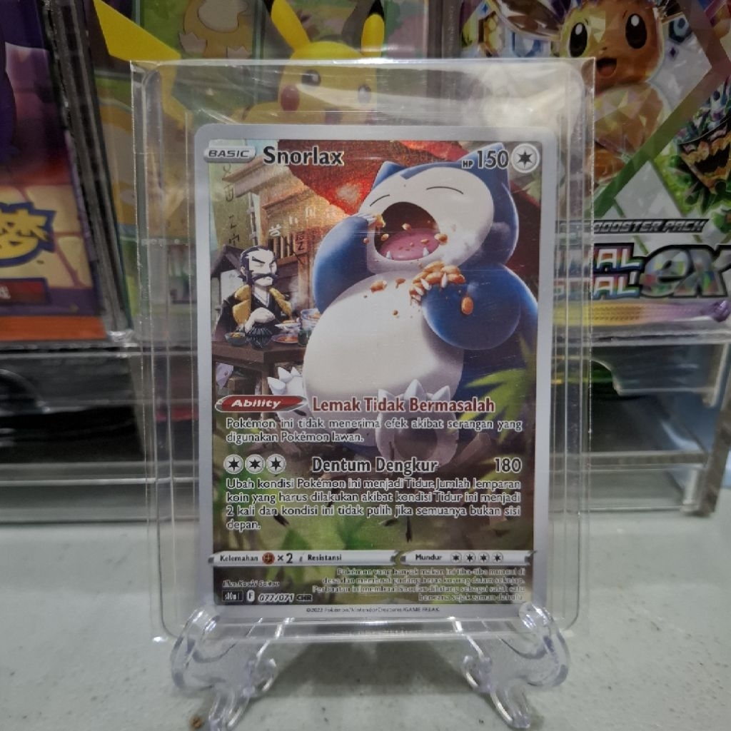 Pokemon TCG Indonesia S10A Snorlax CHR 077/071
