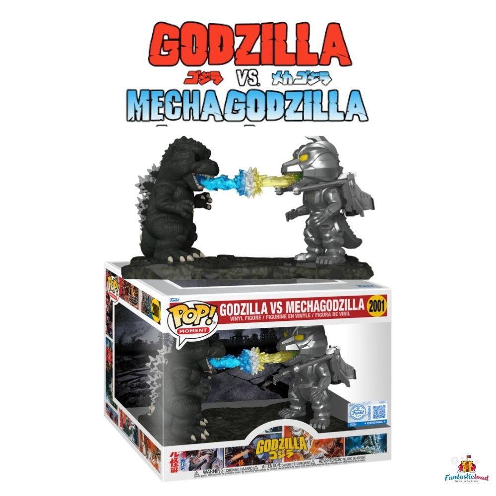 Funko POP Movie Moment Godzilla vs. Mechagodzilla (1974) - Godzilla vs. Mechagodzilla #2001