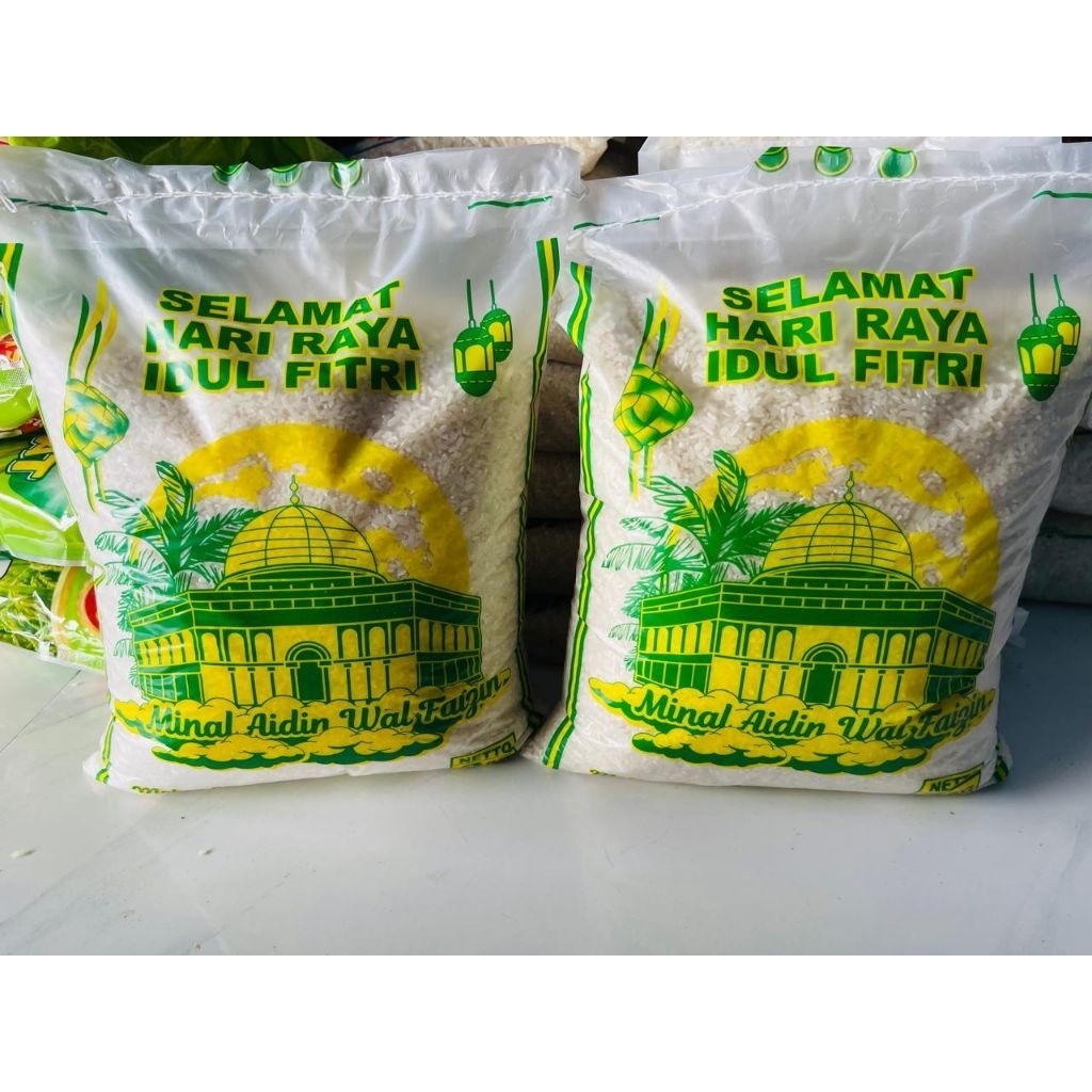 beras zakat fitrah idul fitri 3 kg