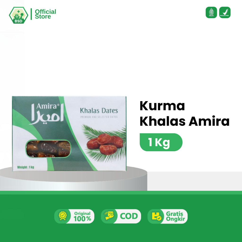 Kurma Khalas Amira 1 Kg