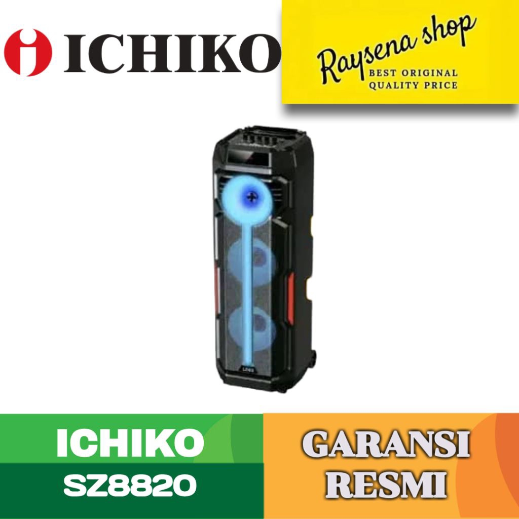 ICHIKO SZ8820 / SZ-8820 SPEAKER PORTABLE Bluetooth Karaoke