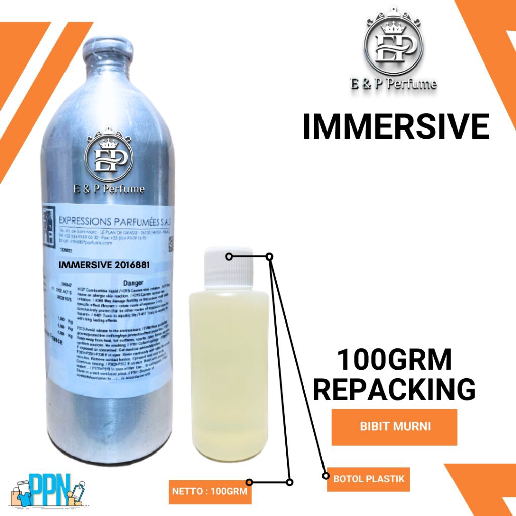 Bibit Parfum by Expression - Immersive Kemasan 100Grm Repacking
