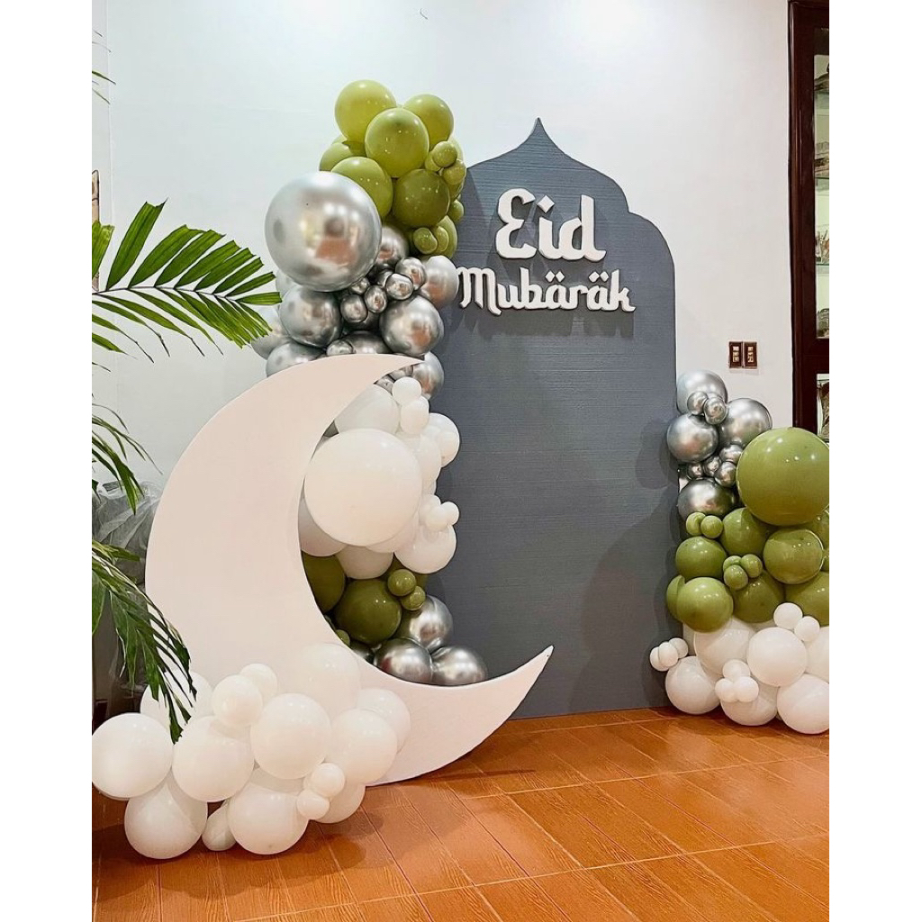 dekorasi becdrop ramadhan / dekorasi balon ramadhan