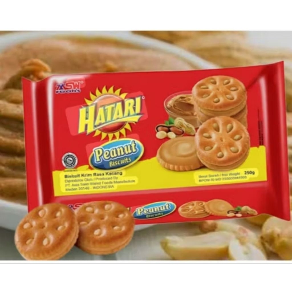 Biskuit Hatari Rasa Kacang