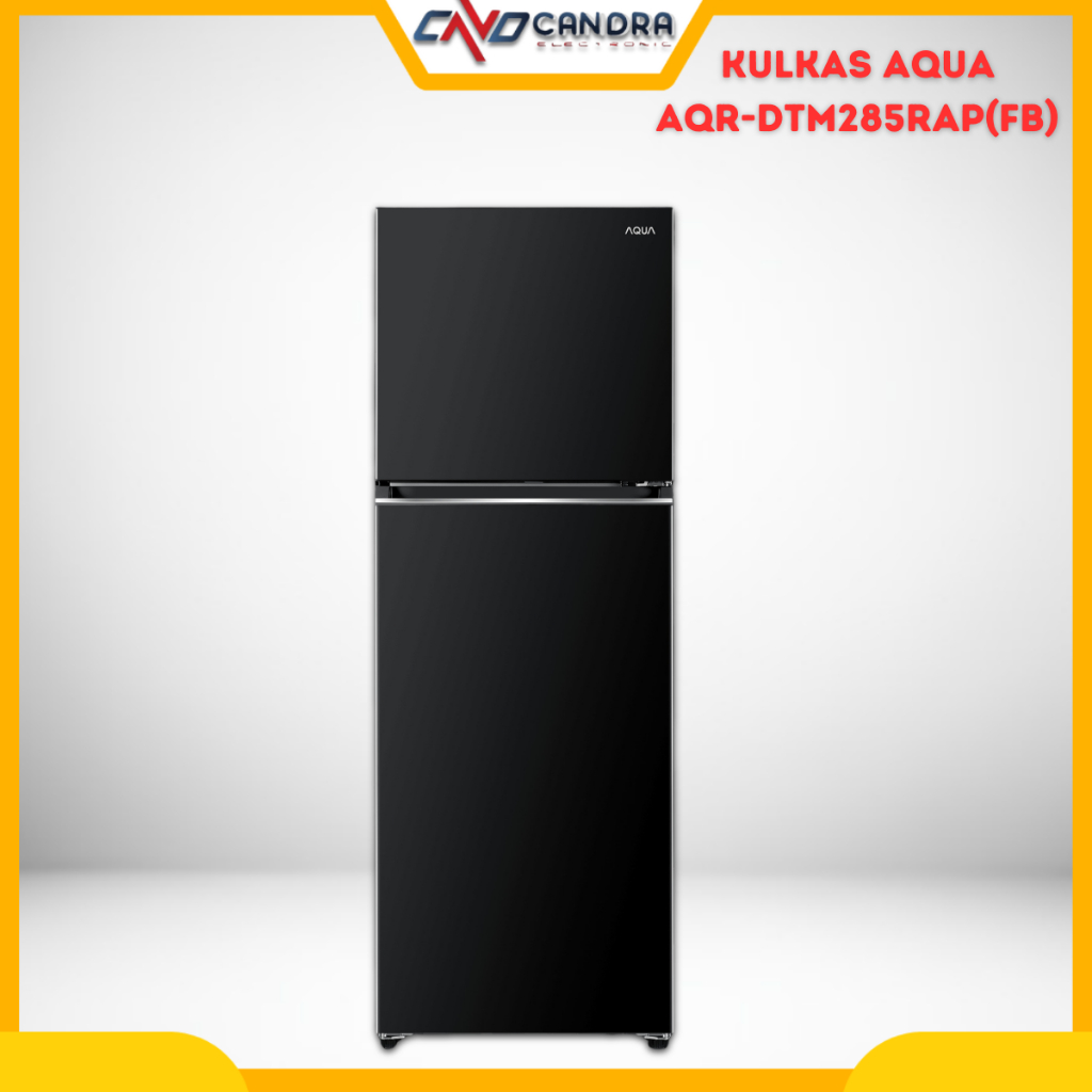 Kulkas Dua Pintu AQUA AQR-DTM 285RAP (FB)/Kulkas AQUA 2 Pintu