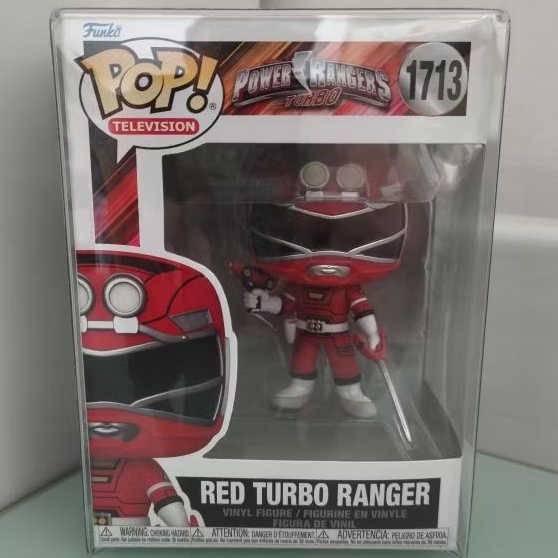 Funko POP Television Power Rangers Turbo - Red Turbo Ranger #1713
