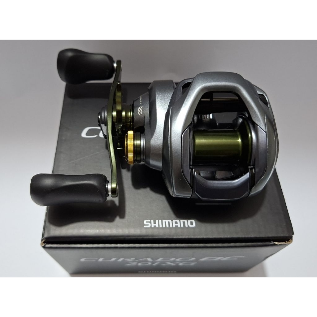 Reel BC SHIMANO CURADO DC 201 XG, Bergaransi Resmi