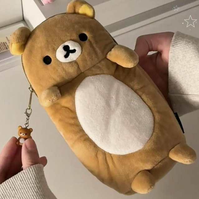 [PREORDER] Rilakkuma Pencil Case – Tempat Pensil Lucu & Kapasitas Besar