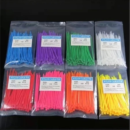 Kabel Ties - Cabel Ties Warna Warni - Tali Ties Hitam Putih Ukuran 150mm