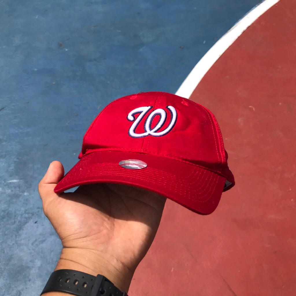 Vtg Washington Nationals MLB Baseball Cap | Topi Bisbol Washington Nationals