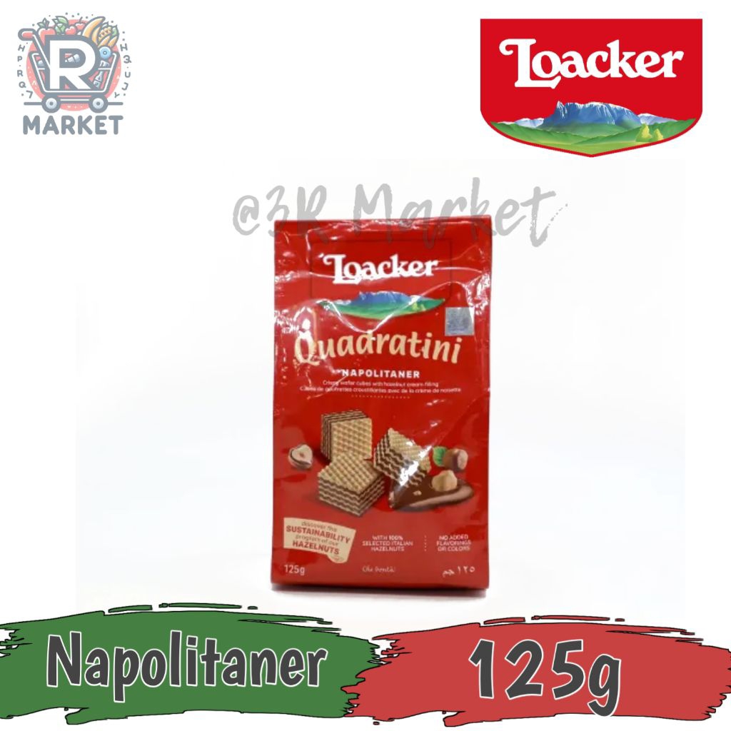Loacker Quadratini Napolitaner Wafer Loacker