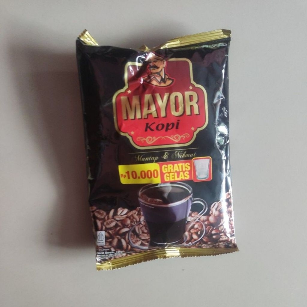Kopi Bubuk Hitam Mayor 120g Minuman Instan