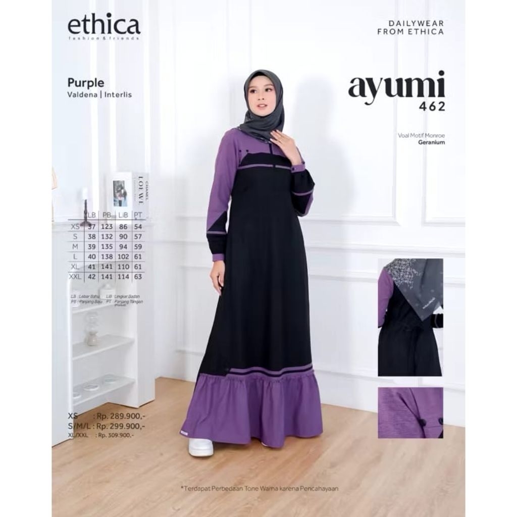 GAMIS ETHICA_GAMIS ETHICA AYUMI 462_GAMIS TERBARU ETHICA_GAMIS ETHICA ELEGAN