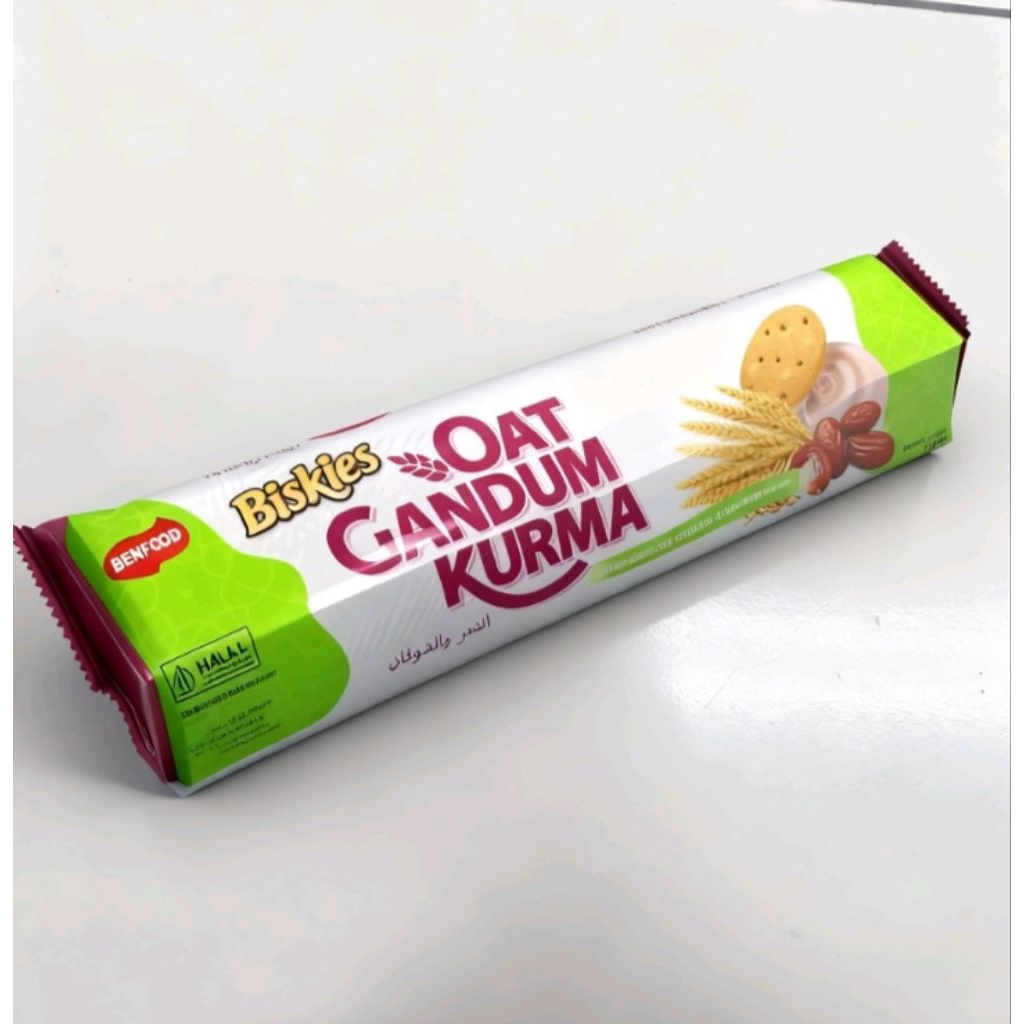 BISKIES OAT GANDUM KURMA 108 gr