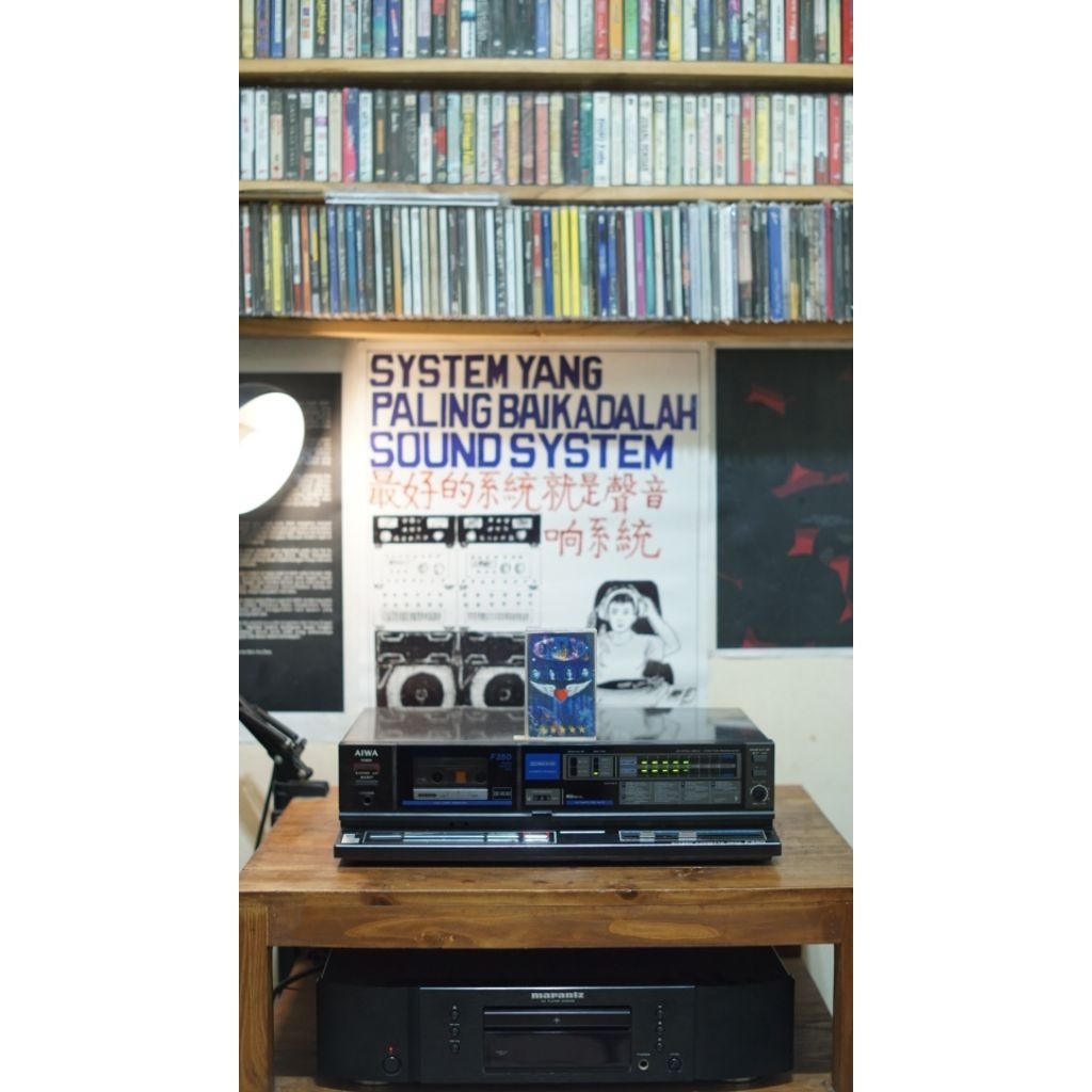 TAPE DECK AIWA F 350 (STEREO CASSETTE DECK)