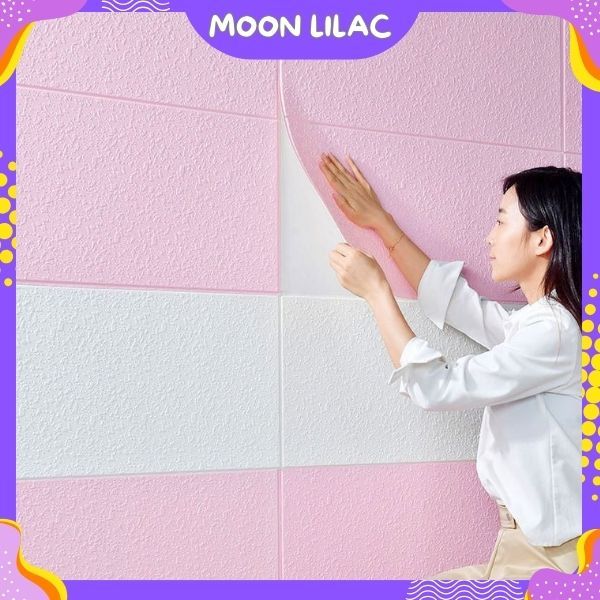 HL0541 Wallpaper Dinding Foam 3D Sticker Wall Decoration Dekorasi Rumah Wallpaper atap plafon