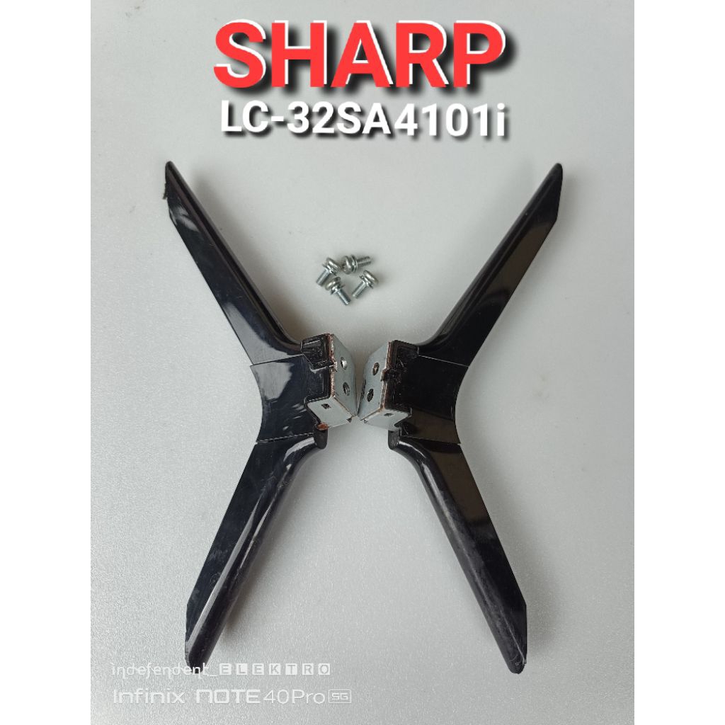 Stand kaki Tv sharp LC-32SA4101I lc 32sa4101i   Stand Dudukan Tv sharp Lc-32sa4101i   Dudukan TV Sha