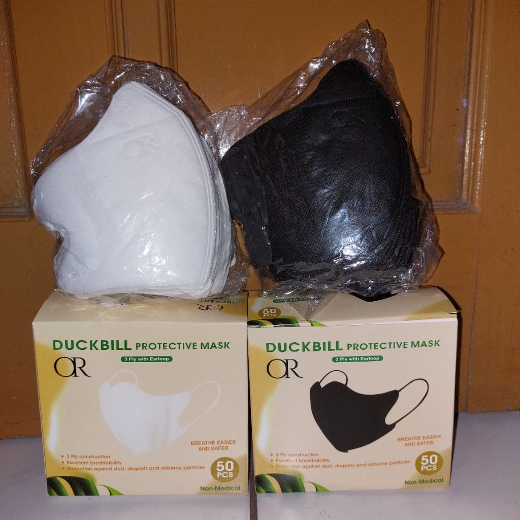 Masker Duckbill Earloop merk OR 3ply isi 50 pcs Samarinda
