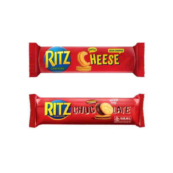 RITZ CRACKERS COKLAT / KEJU 91gr